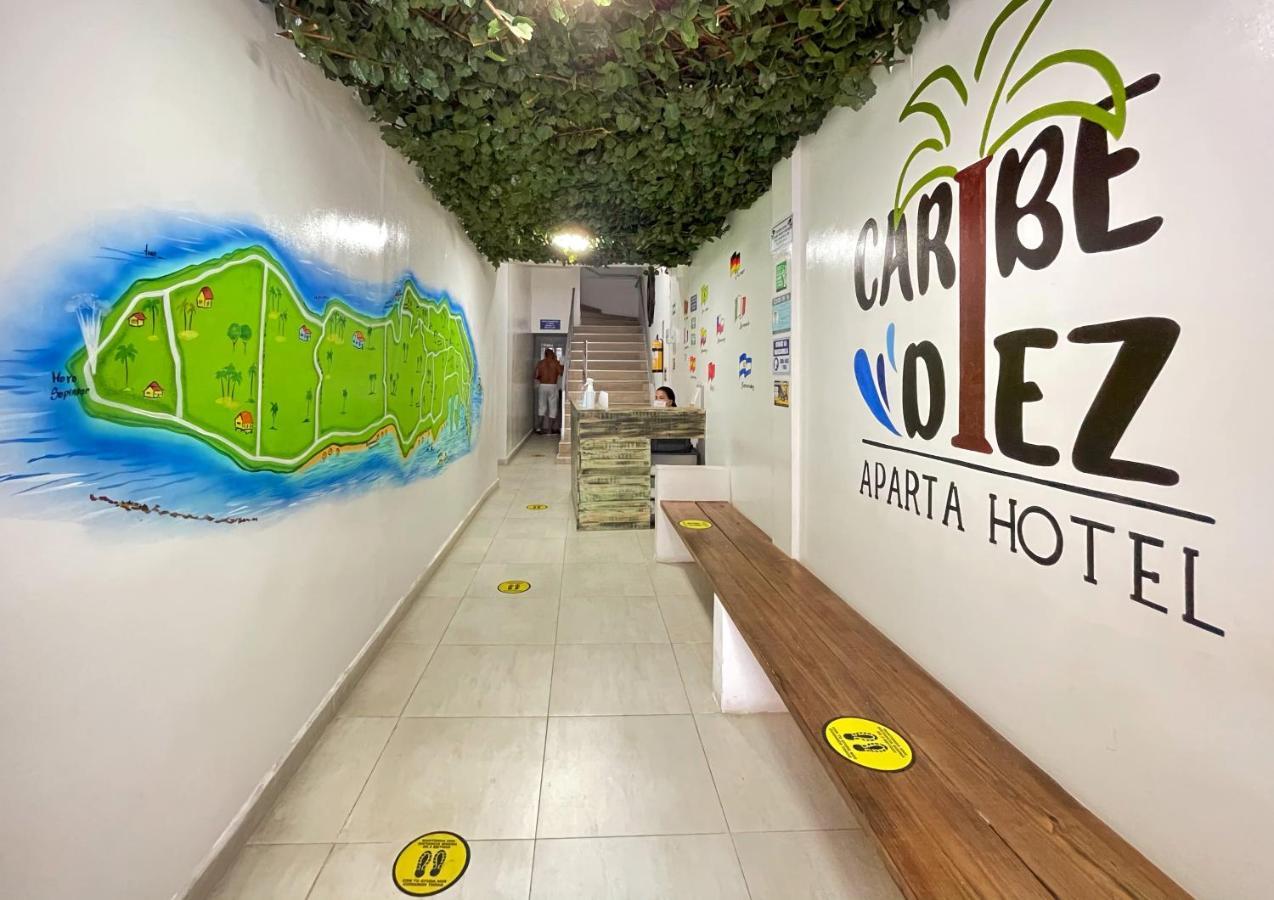 San Andrés Apartahotel Caribe Diez מראה חיצוני תמונה