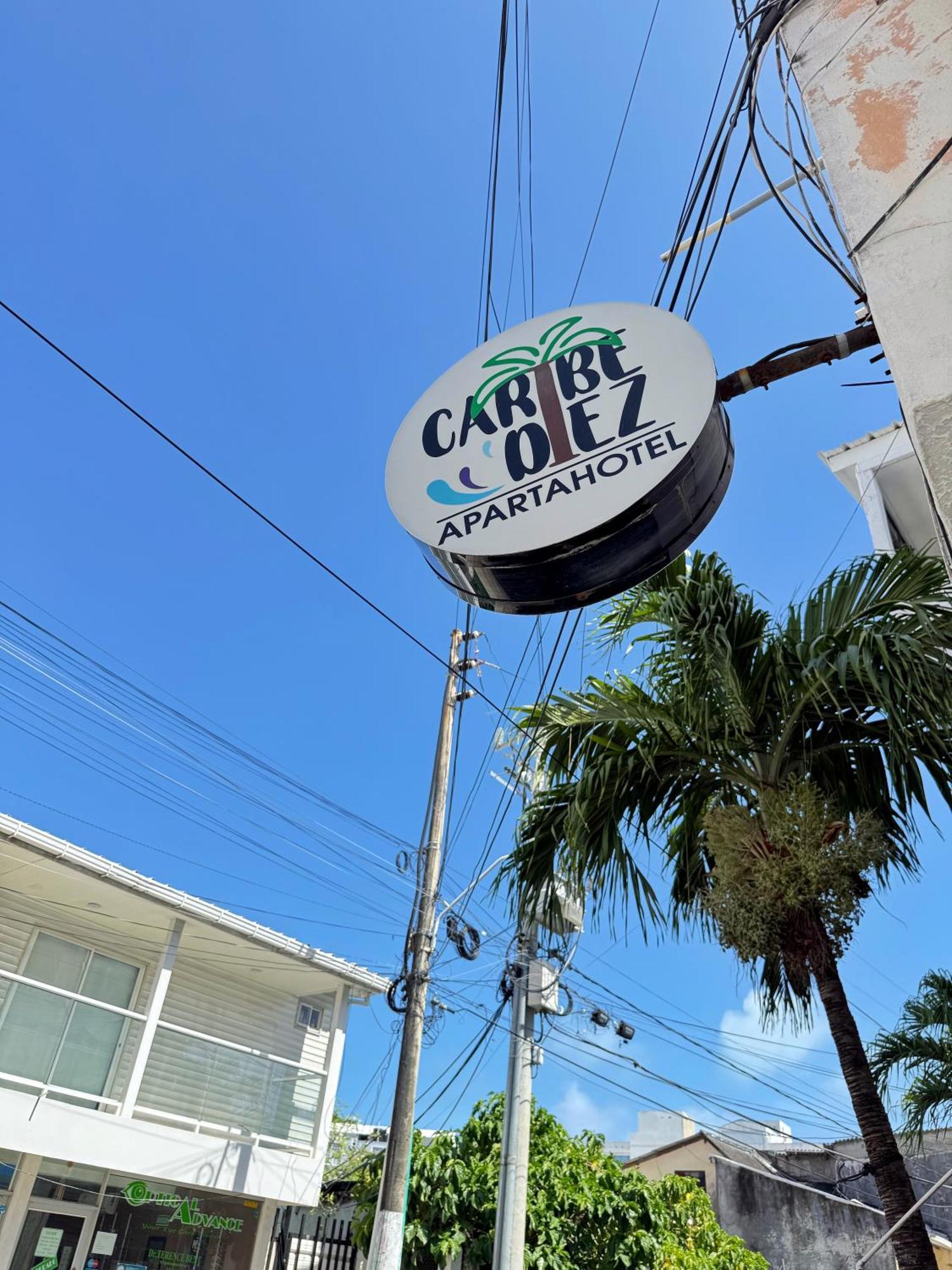 San Andrés Apartahotel Caribe Diez מראה חיצוני תמונה