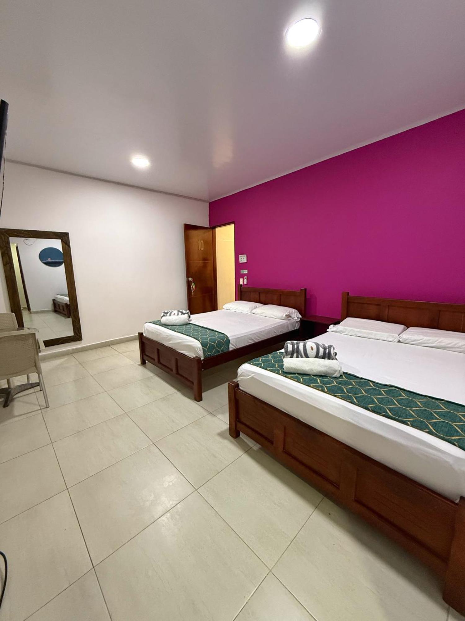 San Andrés Apartahotel Caribe Diez מראה חיצוני תמונה
